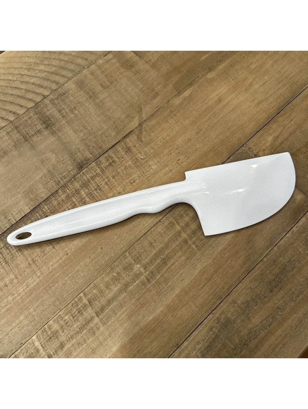 Cuisinart Bowl Scraper Spatula 10” White Food Processor Plastic DLC-650 Hangs